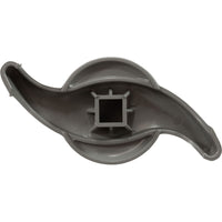2" Top Access Valve, Smooth "S" Handle - Grey