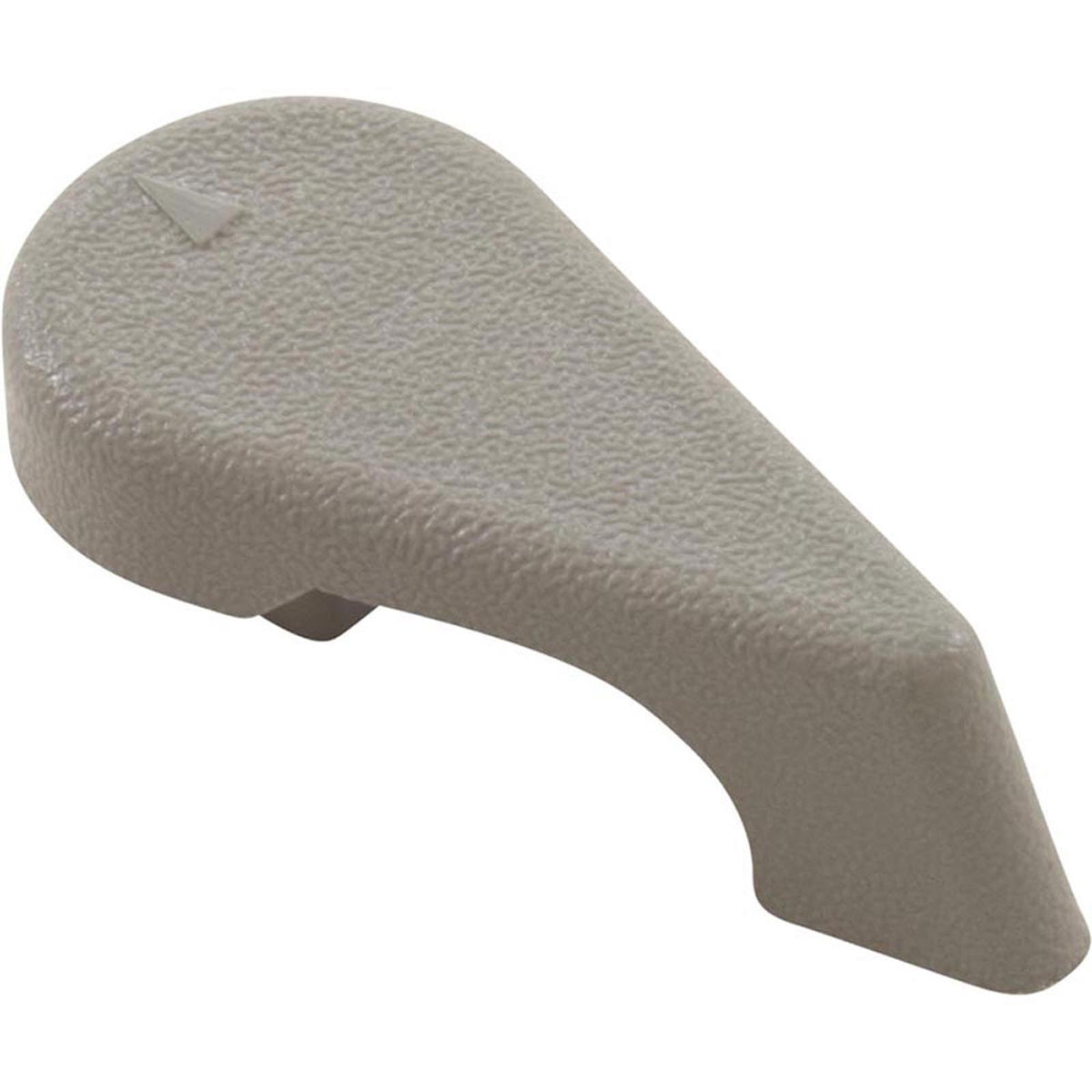 Handle - 1" T/A Diverter Text. 5Sclp - Gray