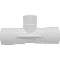 Body, 1"Check Valve Tee, 1"S X 1"S - White