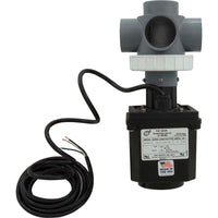 Motorized Diverter Valve, WW Wave, 5 Port,1-1/2"s,230v,4 RPM