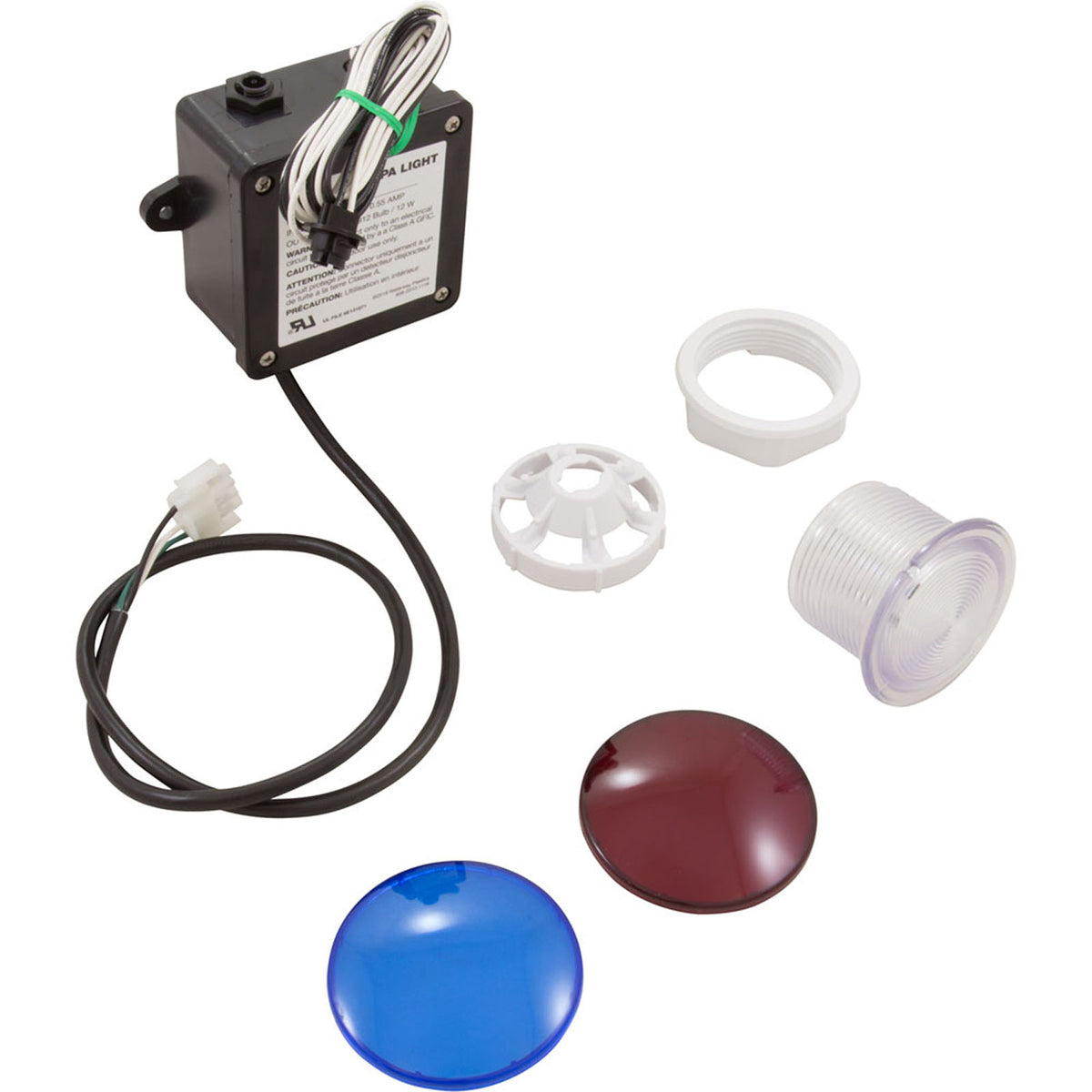 Lámpara de spa, Ul, 110 V/12 V, interruptor de aire (símbolo Ul)