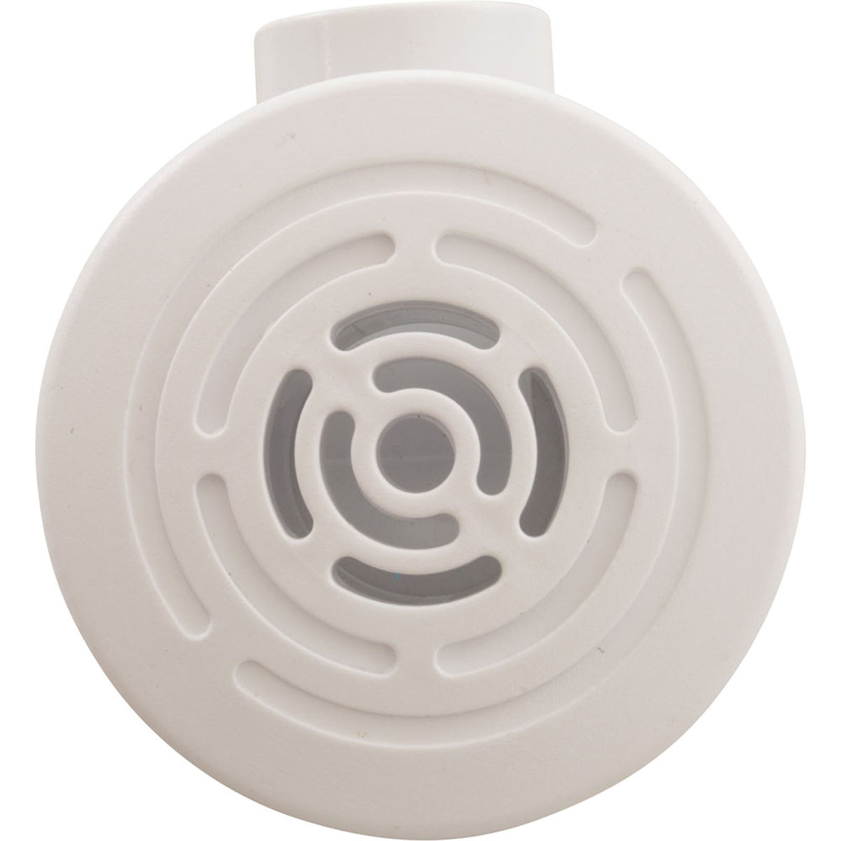 Large Face Lo Pro Drain Assembly, 1/2"S - White