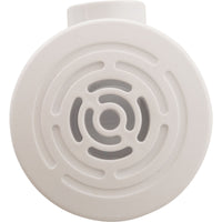 Large Face Lo Pro Drain Assembly, 1/2"S - White