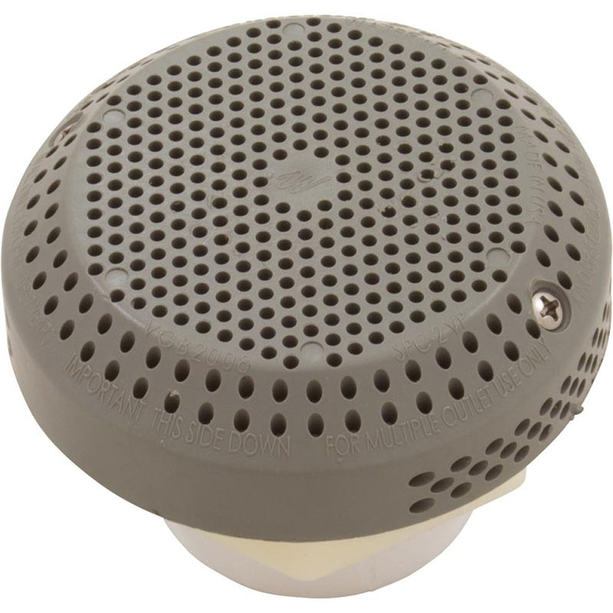 SPC-2VP Hi-Flo Suction, 1-1/2" Hex Portable Spa, Grey