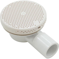 Lo Pro 90 Ell Spa Floor Drain 3/4" White