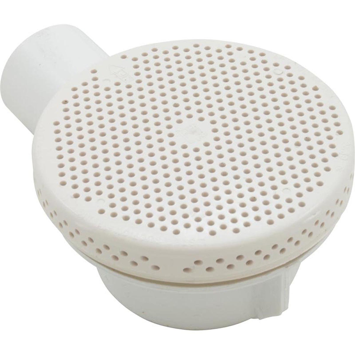 Lo Pro 90 Ell Spa Floor Drain 3/4" White