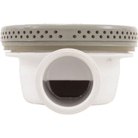 Drain Floor, 3/4"S, Plastic Gray