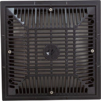 Main Drain Grate, Waterway, 9"x 9", with Frame (2011), Black