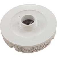 6" Ultra Suction, 1.5"Thrd, White