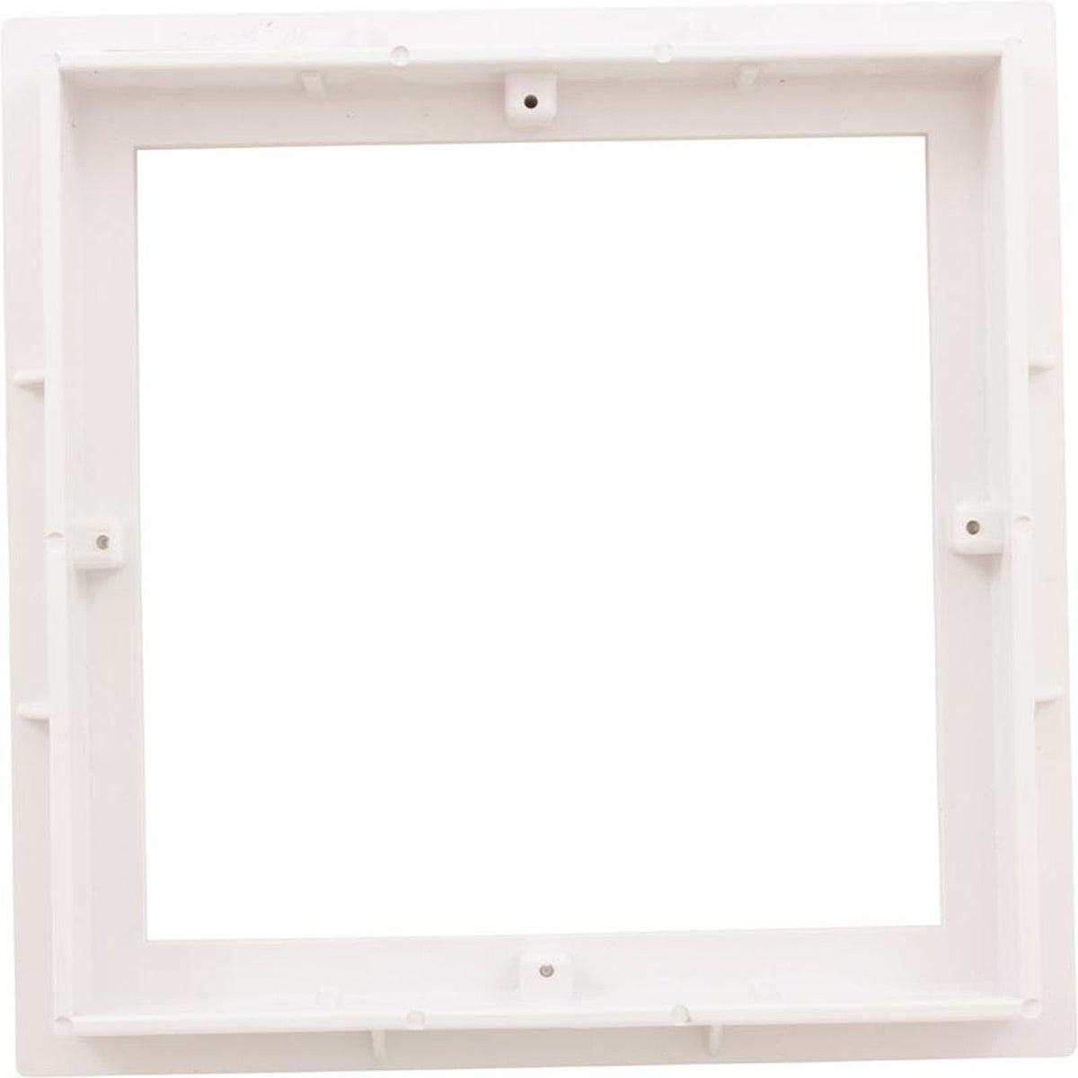 Frame Grate, Waterway 9" X 9", White