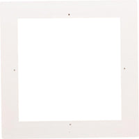 Frame Grate, Waterway 9" X 9", White