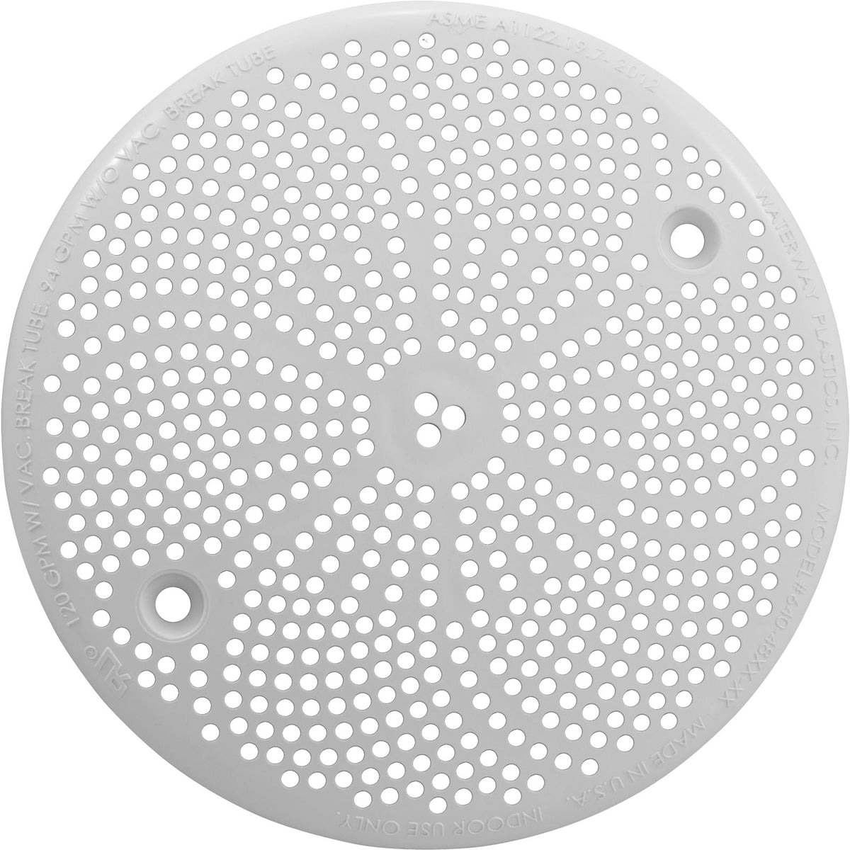 Cf Safety Suction Cover White