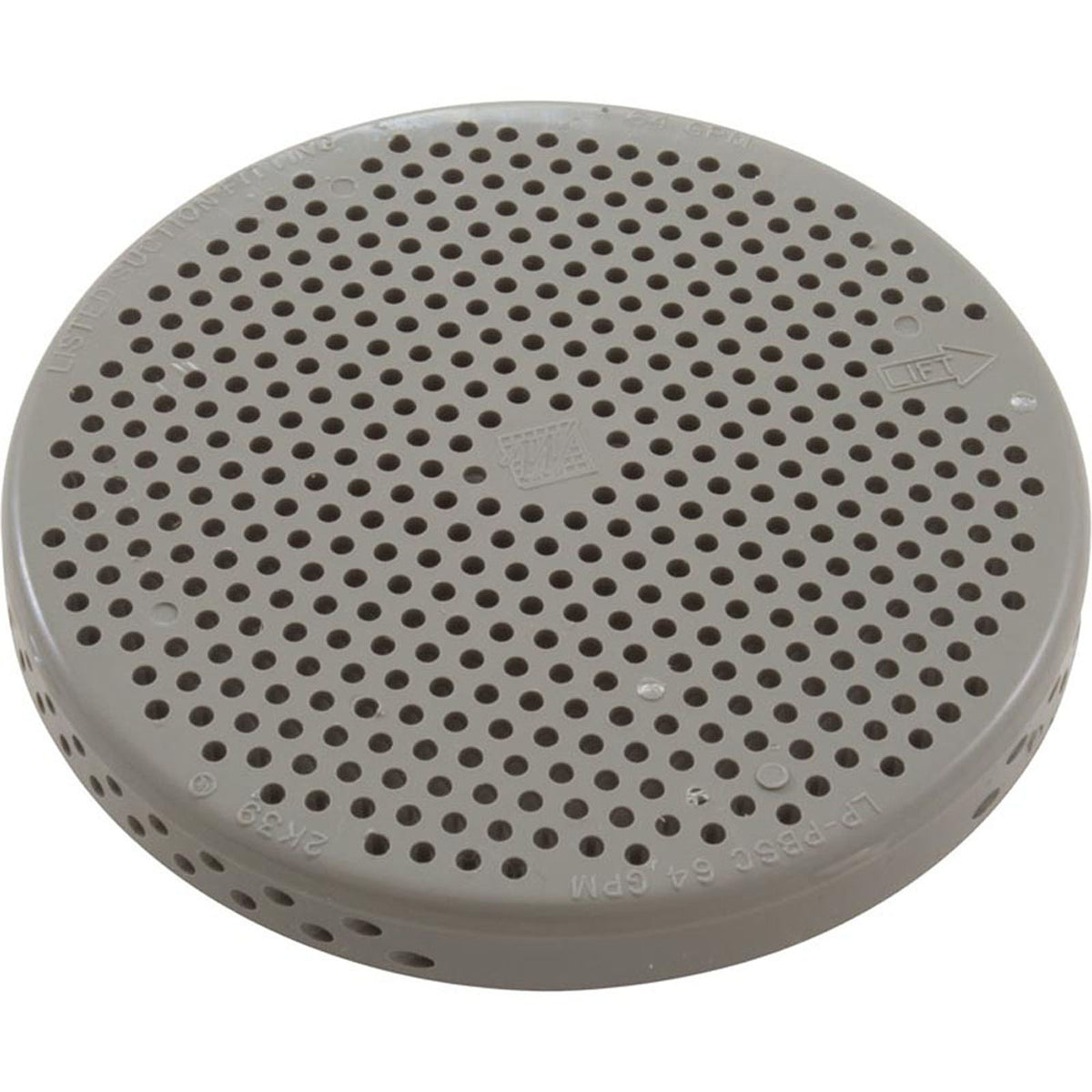 Lo-Pro Suct Cover & Snap Catch Assembly - Gray
