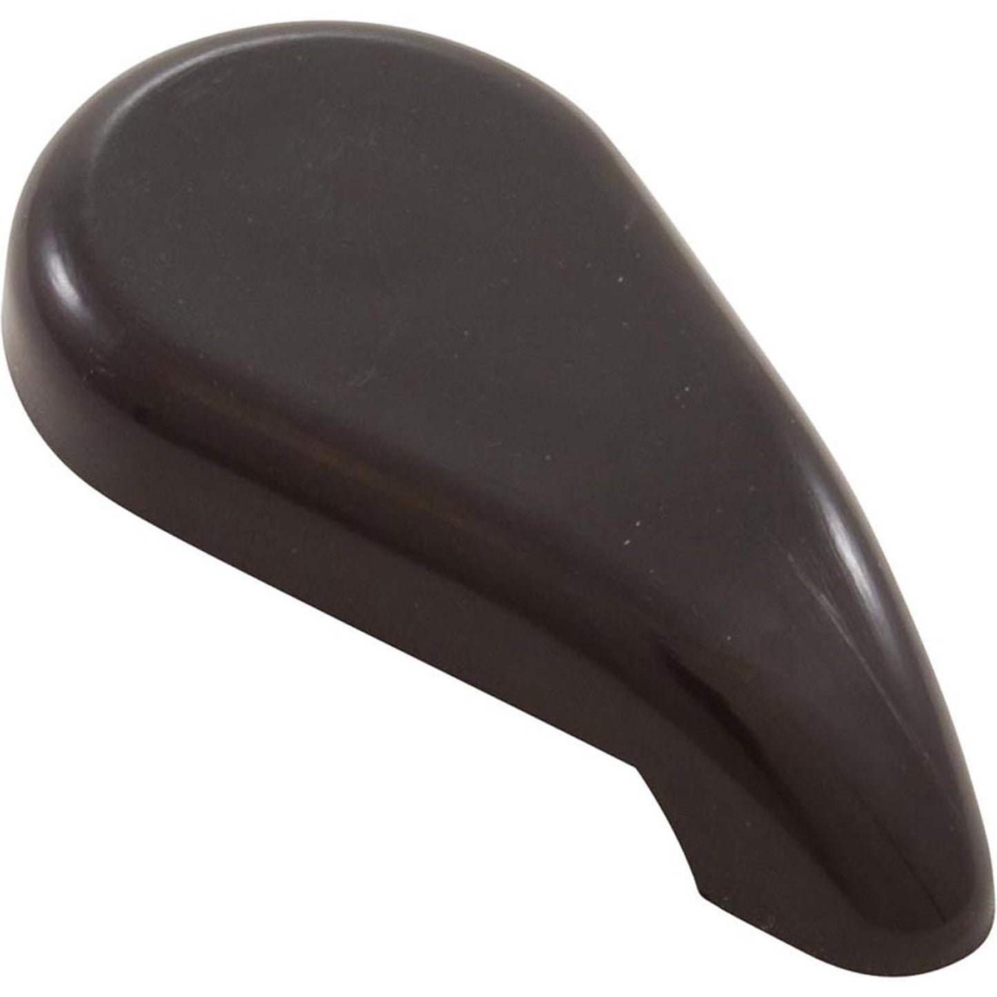 Handle, 1"Curved Top Access Air Control, Notched, Black