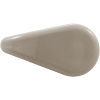 Handle, 1"Curved Top Access Air Control, Gray