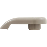 Handle, 1"Curved Top Access Air Control, Gray