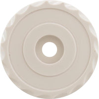 Knob, Waterway, F.A.S., 1" Scalloped, White