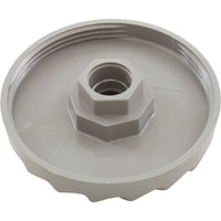 Knob, Waterway, F.A.S., 1" Scalloped, Gray