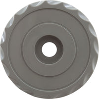 Knob, Waterway, F.A.S., 1" Scalloped, Gray