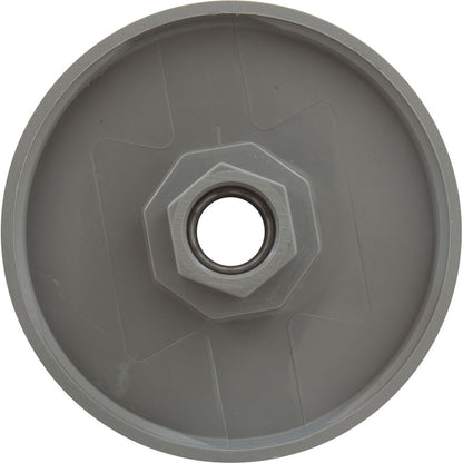 Knob, Waterway, F.A.S., 1" Scalloped, Gray