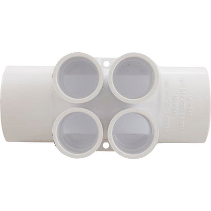 4 Port Mani. 1 1/2"S X 1 1/2"S X (4) 3/4"S
