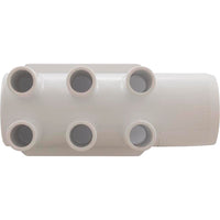 Manifold, 2"Shr X Dead End X (6) 3/4"Sb Ports