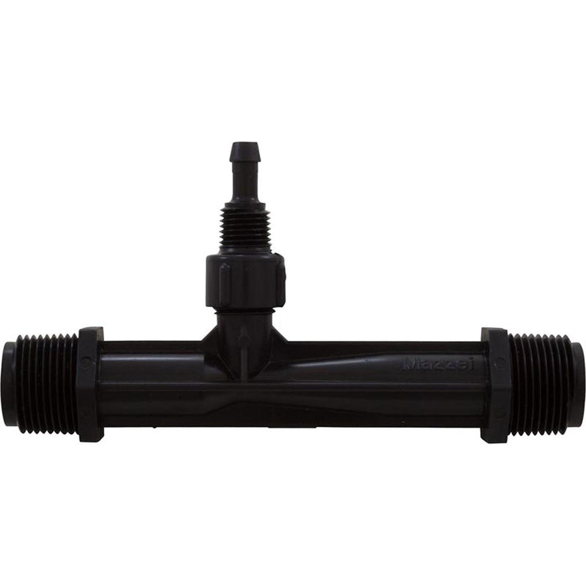 Injector Only, 3/4" Npt, #584 Black Kynar, W/O Check Valve