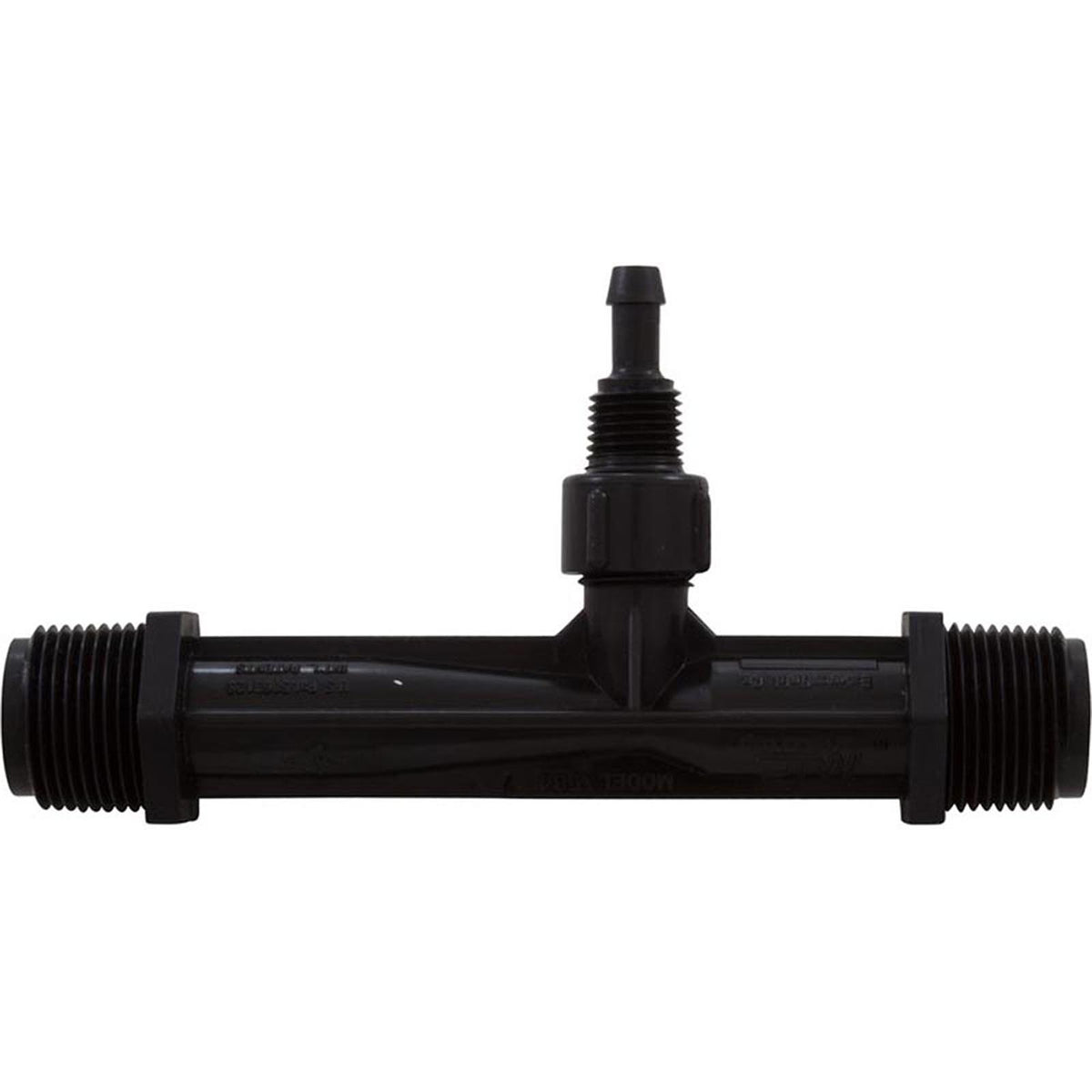 Injector Only, 3/4" Npt, #584 Black Kynar, W/O Check Valve