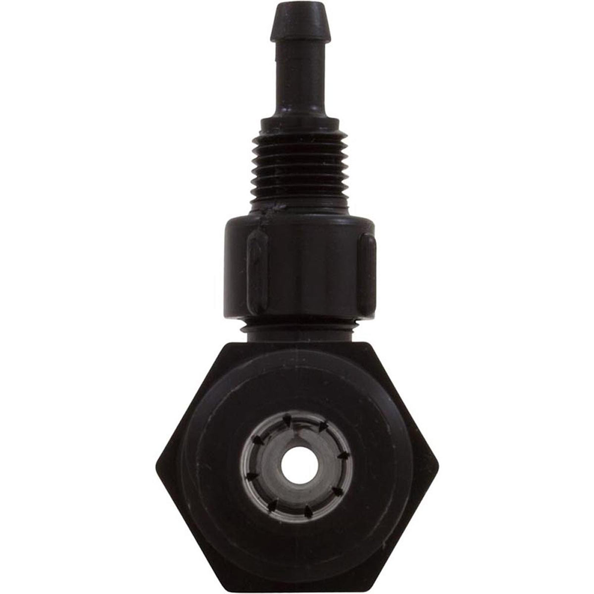 Injector Only, 3/4" Npt, #584 Black Kynar, W/O Check Valve