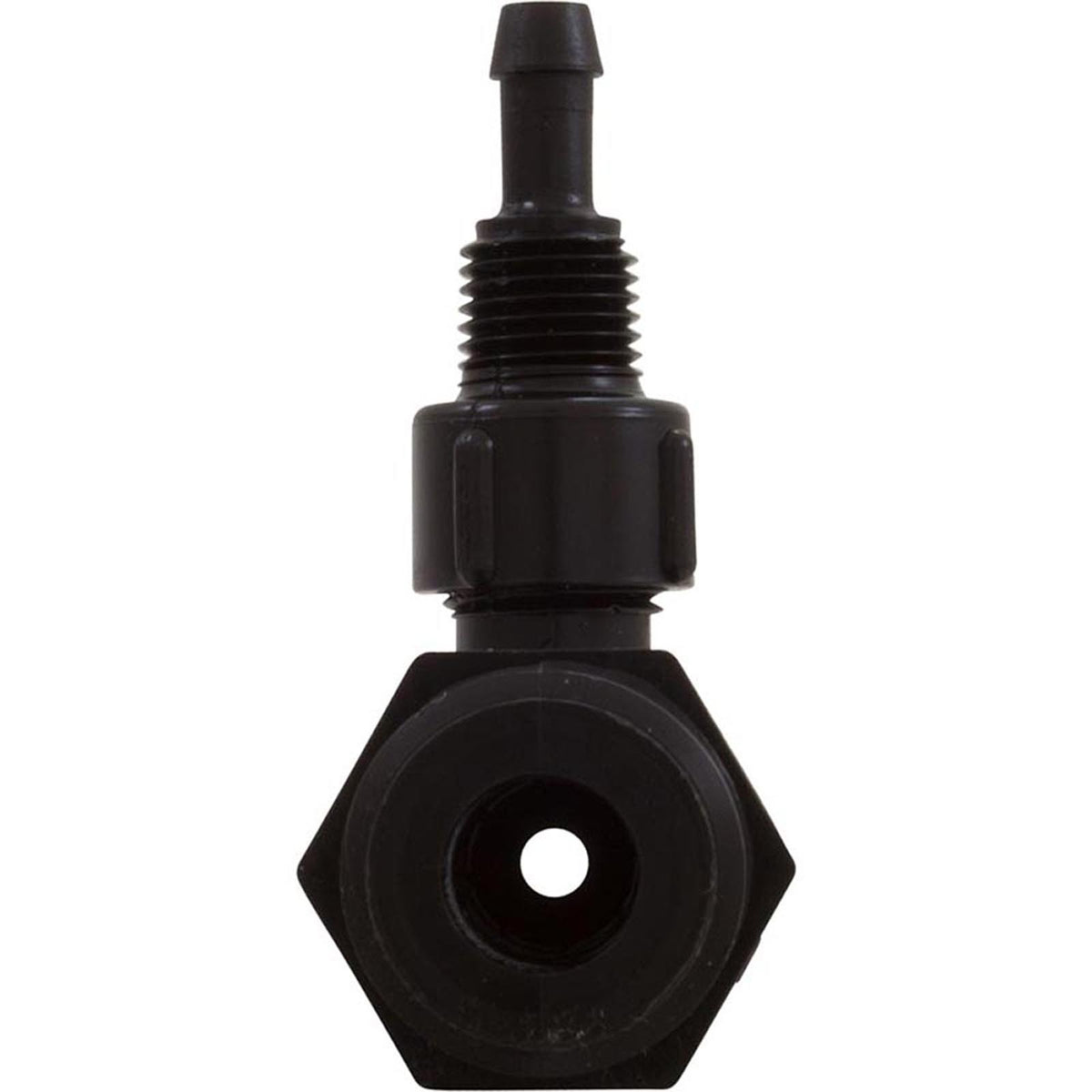 Injector Only, 3/4" Npt, #584 Black Kynar, W/O Check Valve
