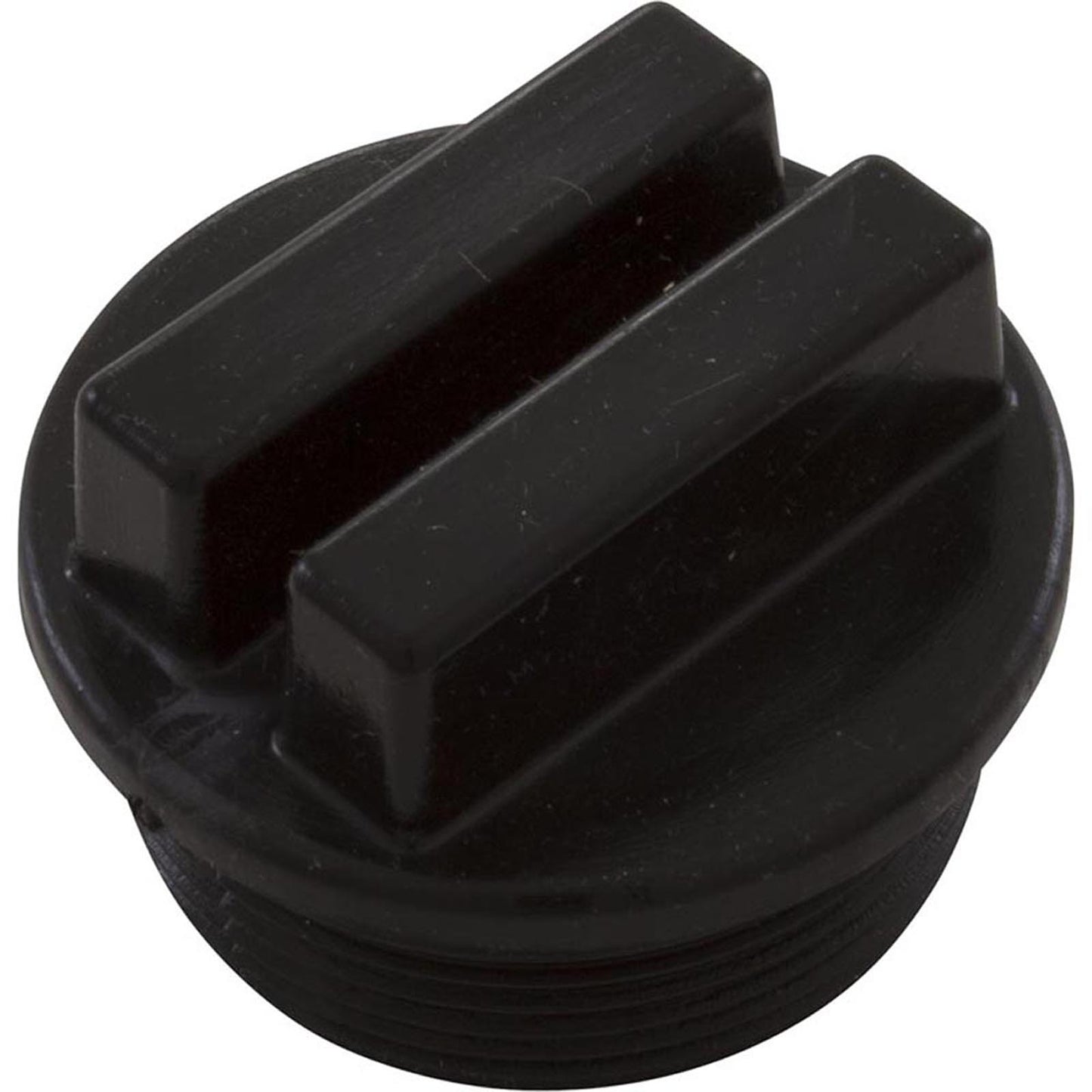 Universal Plug 1 1/2" Mpt W/ O Ring Groove - Black
