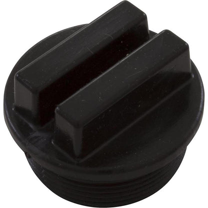 Universal Plug 1 1/2" Mpt W/ O Ring Groove - Black