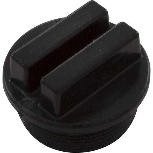 Universal Plug 1 1/2" Mpt W/ O Ring Groove - Black