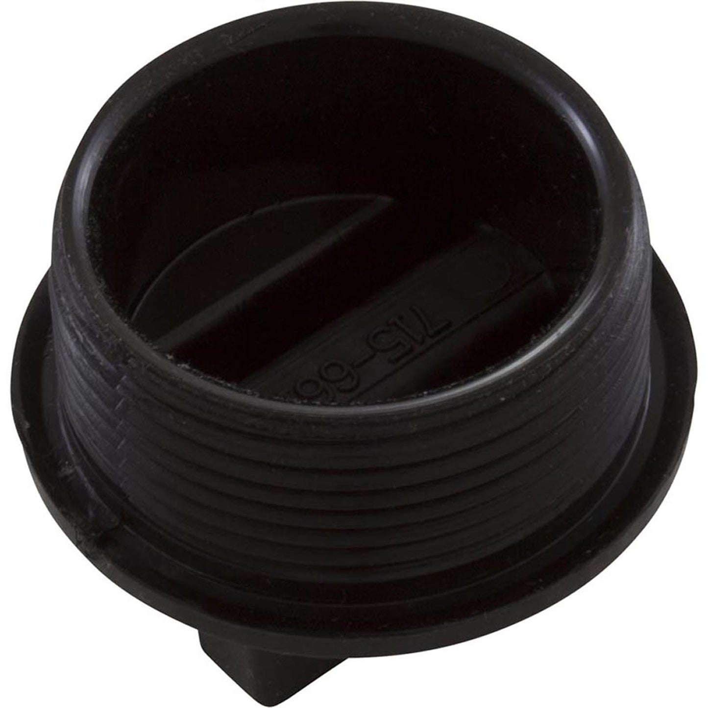 Universal Plug 1 1/2" Mpt W/ O Ring Groove - Black