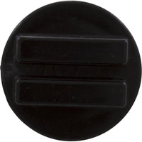 Universal Plug 1 1/2" Mpt W/ O Ring Groove - Black
