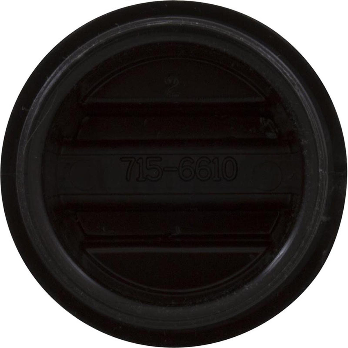 Universal Plug 1 1/2" Mpt W/ O Ring Groove - Black