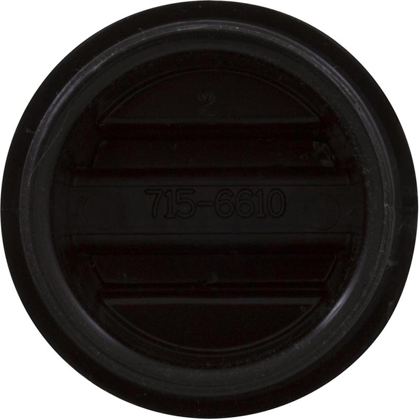 Universal Plug 1 1/2" Mpt W/ O Ring Groove - Black