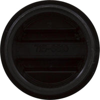 Universal Plug 1 1/2" Mpt W/ O Ring Groove - Black
