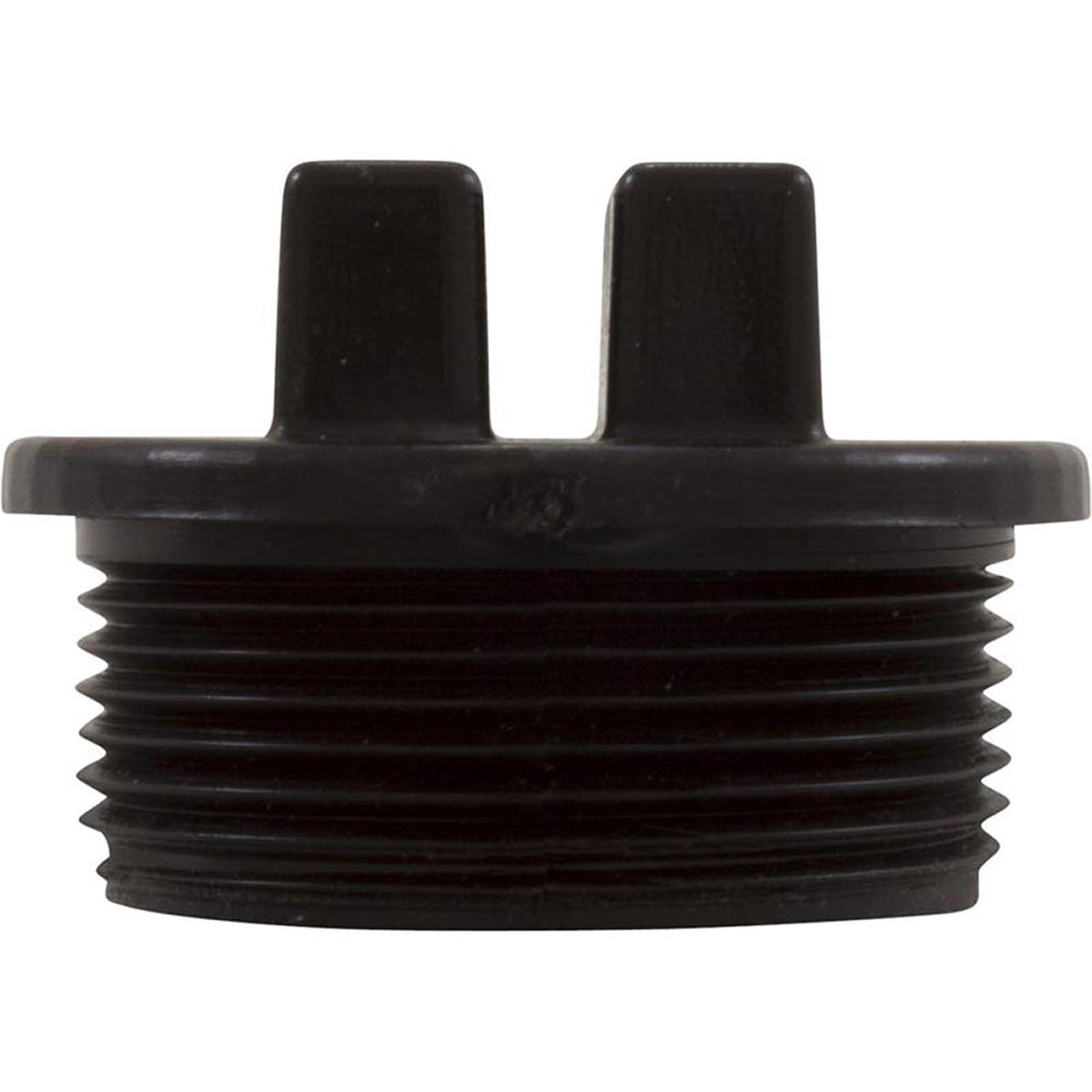 Universal Plug 1 1/2" Mpt W/ O Ring Groove - Black