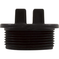 Universal Plug 1 1/2" Mpt W/ O Ring Groove - Black