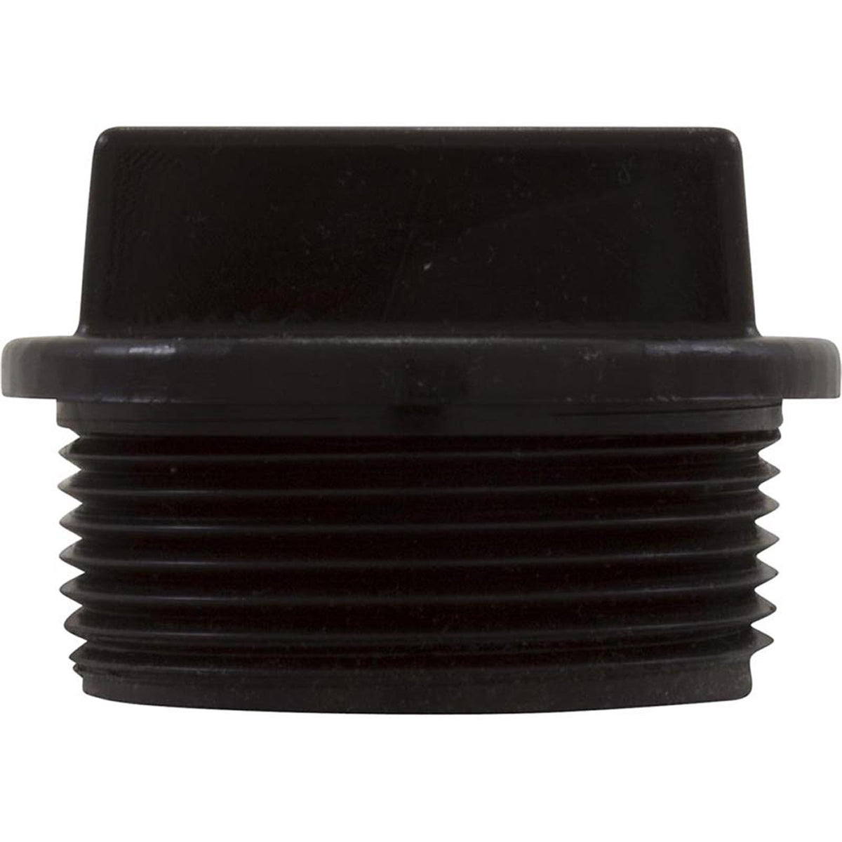Universal Plug 1 1/2" Mpt W/ O Ring Groove - Black