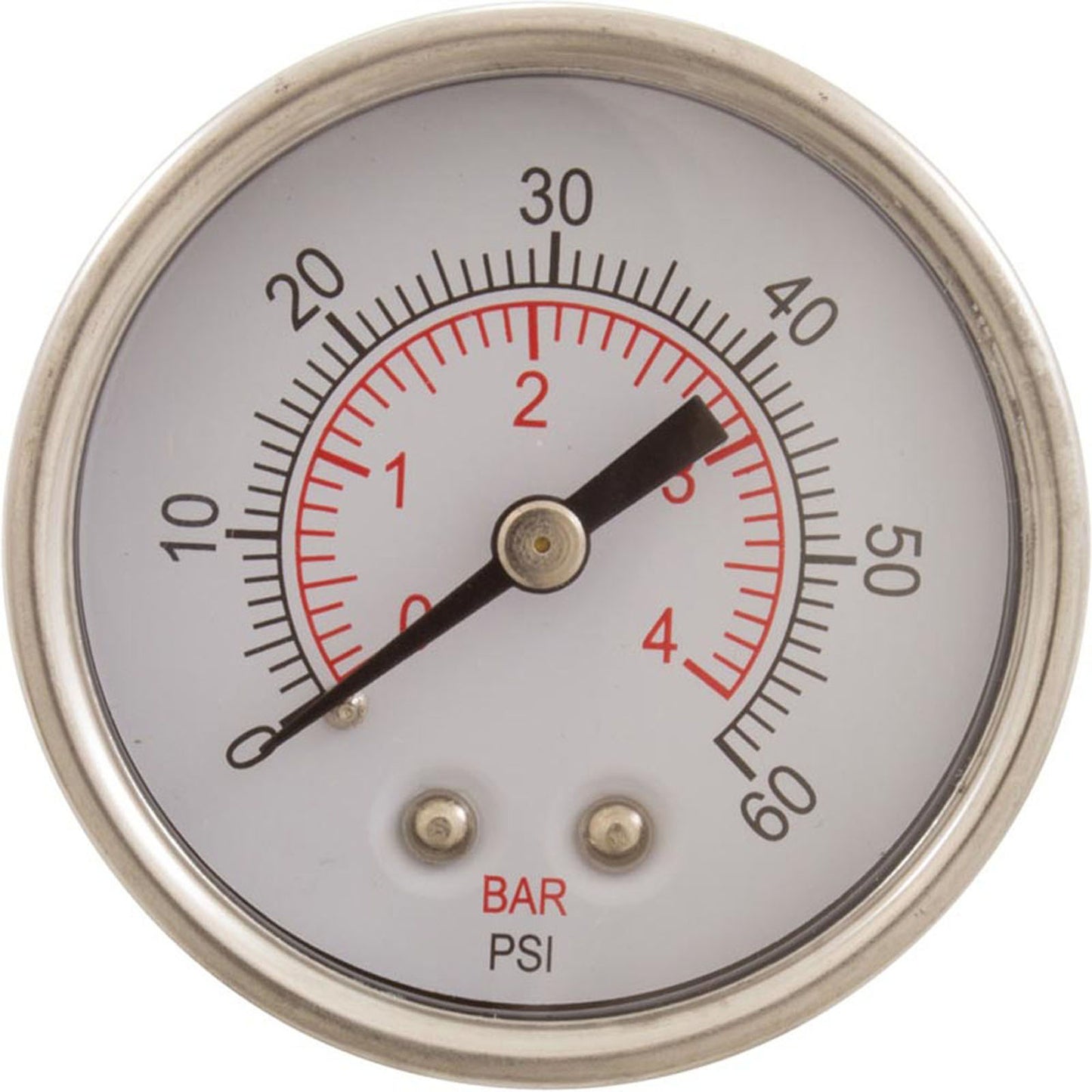 Pressure Gauge Clearwater Ii Waterproof Ss