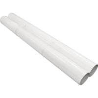 Cut Extruded Pvc Pipe, 7.75" Od X 7.50" Id X 15 Ft.