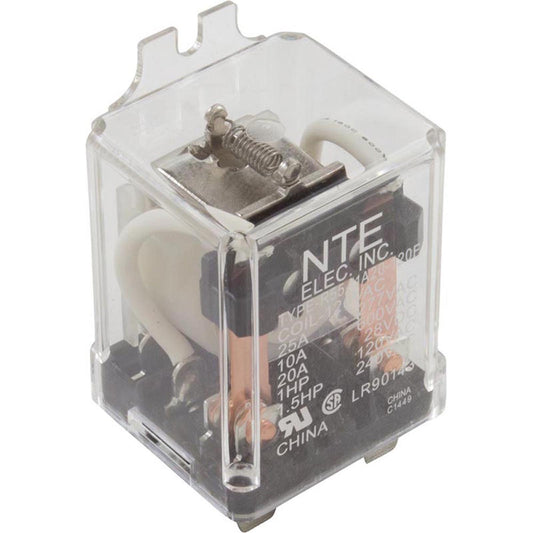 Relay, Top Flange-Mount 120Vac 20Amp(Kuhp-5A51-120)