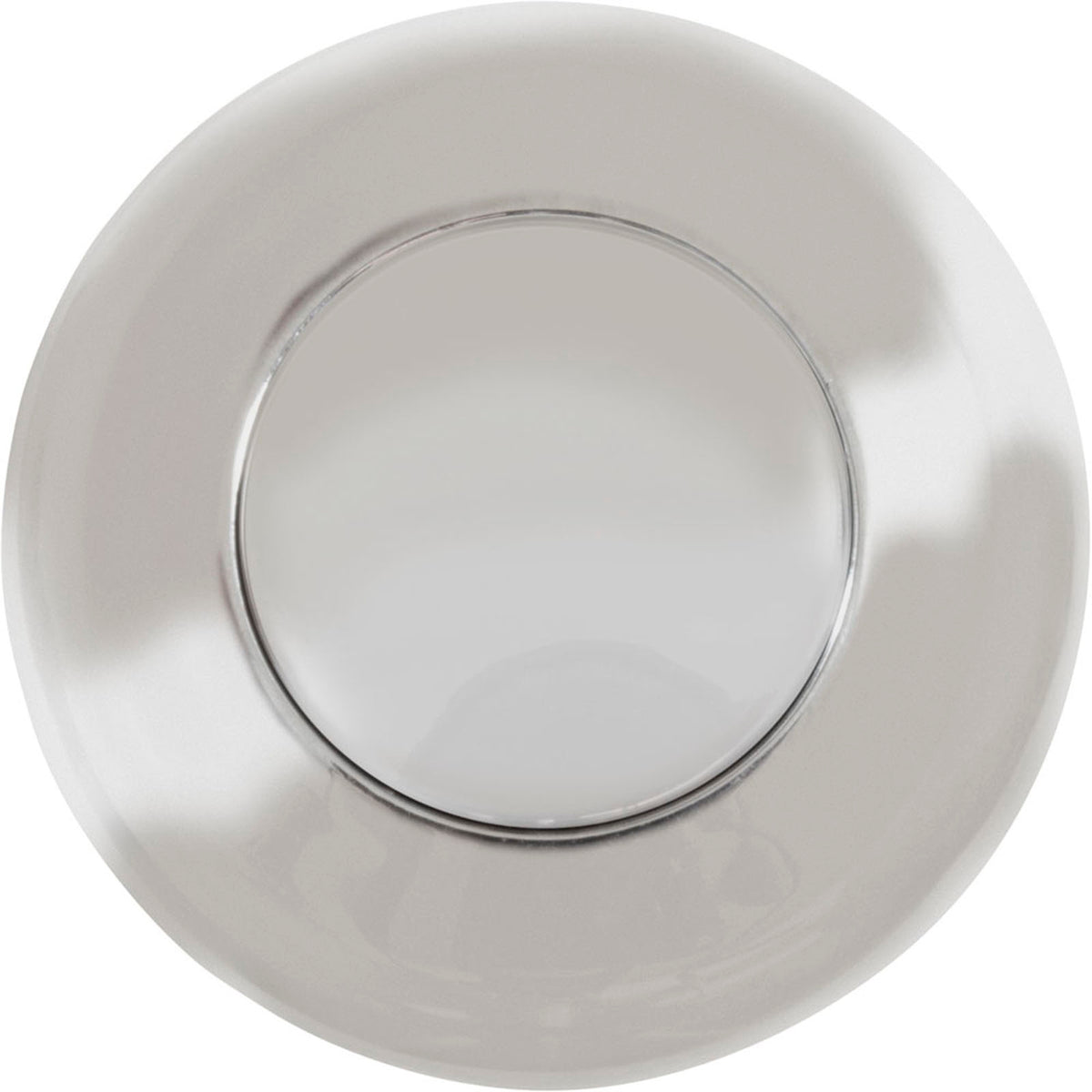 Air Button Assembly 1-3/4" X 2-7/8" W/Nut, Chrome