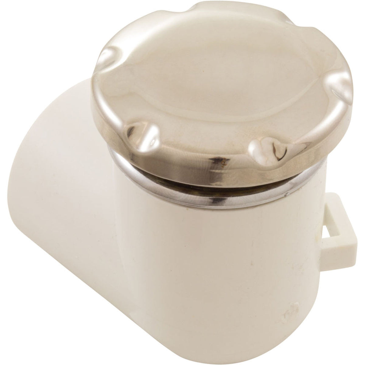 A/C Knob Assembly, Futura, Scallop, Chrome