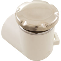 A/C Knob Assembly, Futura, Scallop, Chrome