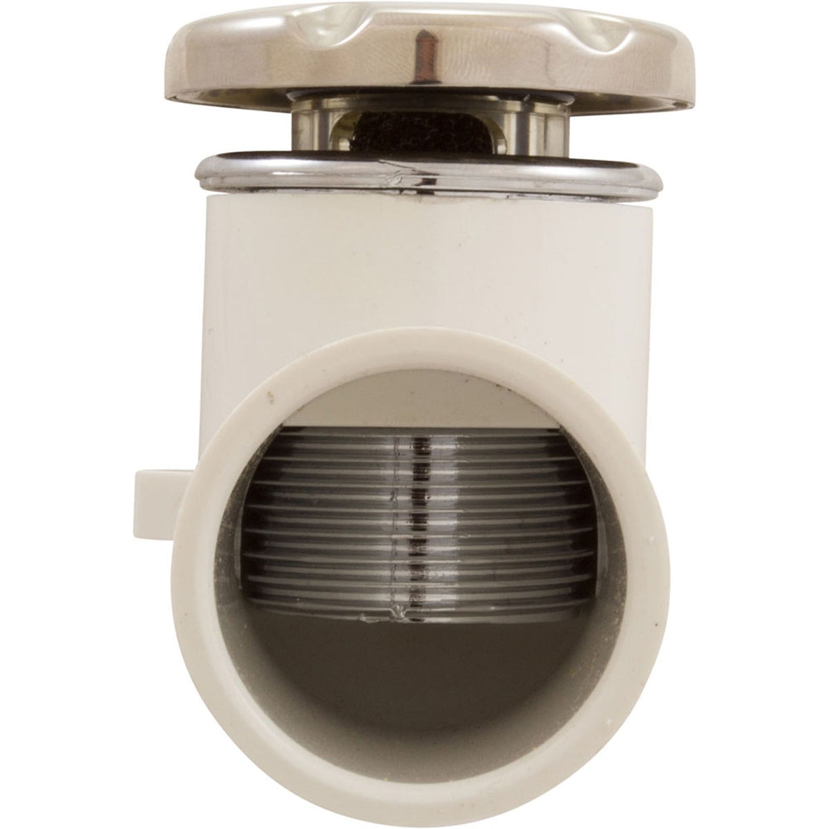 A/C Knob Assembly, Futura, Scallop, Chrome