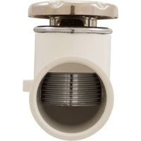 A/C Knob Assembly, Futura, Scallop, Chrome