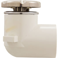 A/C Knob Assembly, Futura, Scallop, Chrome